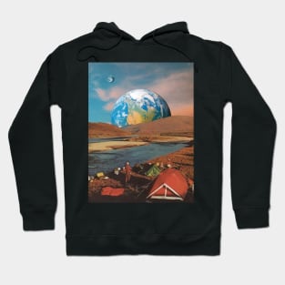 Off Site - Surreal/Collage Art Hoodie